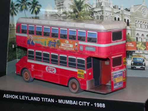 Ashok Leyland Titan - Mumbai City - Papercrafts.it